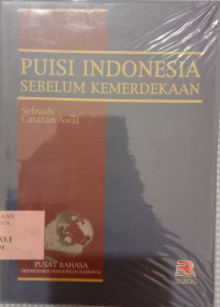 Image of Puisi Indonesia Sebelum Kemerdekaan